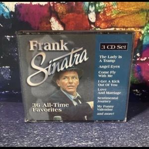 Frank Sinatra 36 All Time Favorites 3 CD Set Very Good